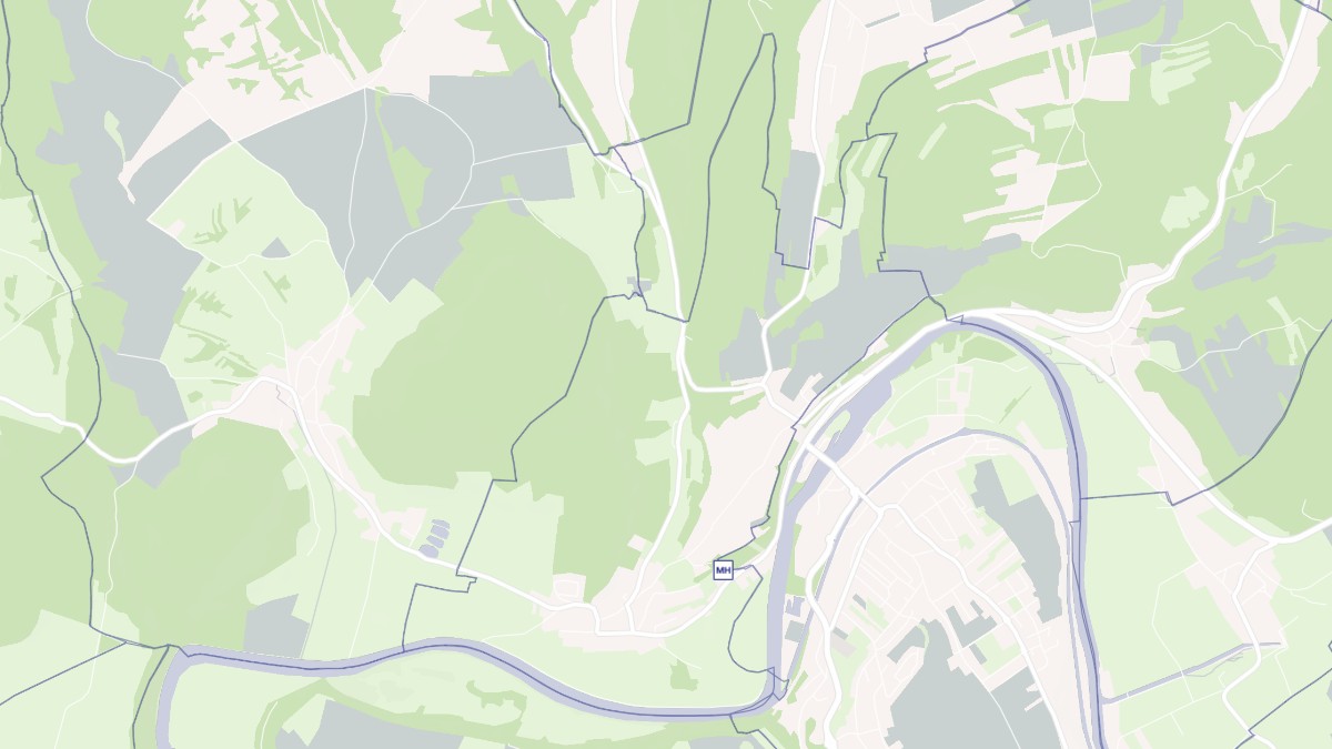Aperçu cartographique de Appenans, centré sur la commune