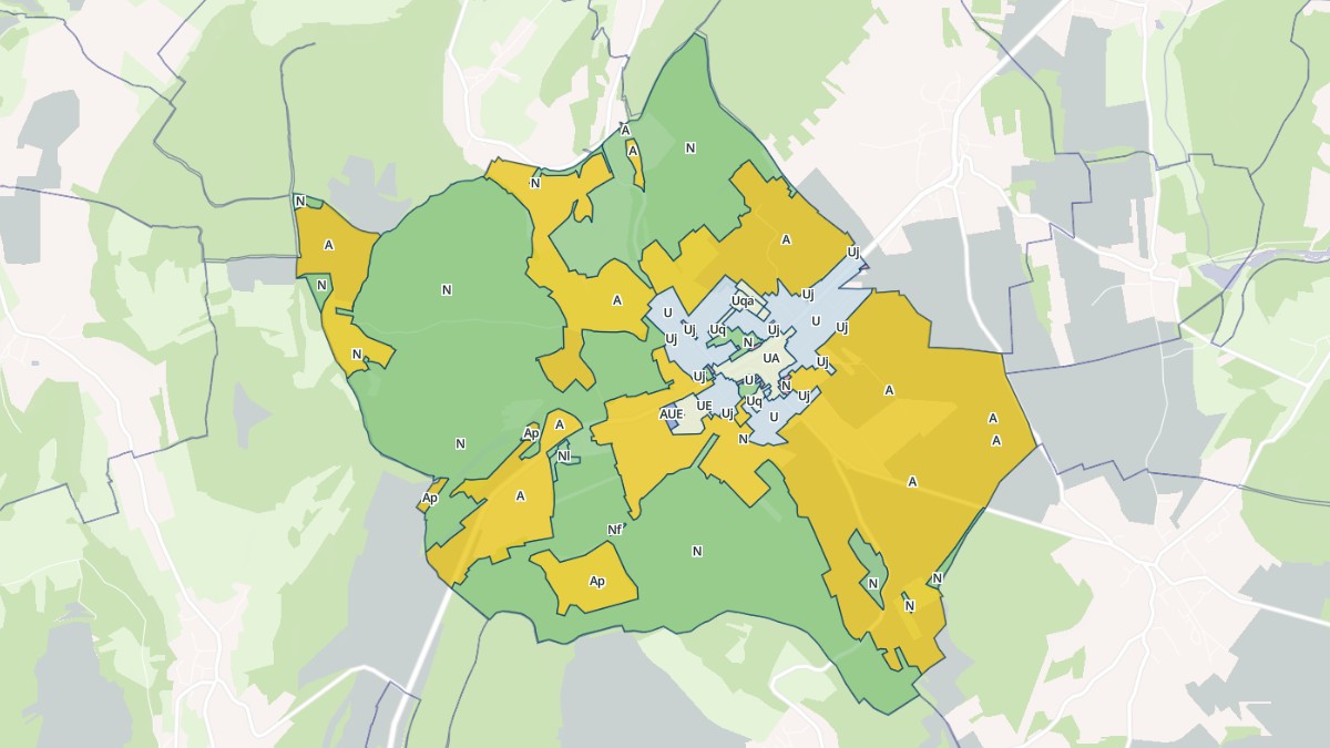 Aperçu cartographique de Arcey, centré sur la commune