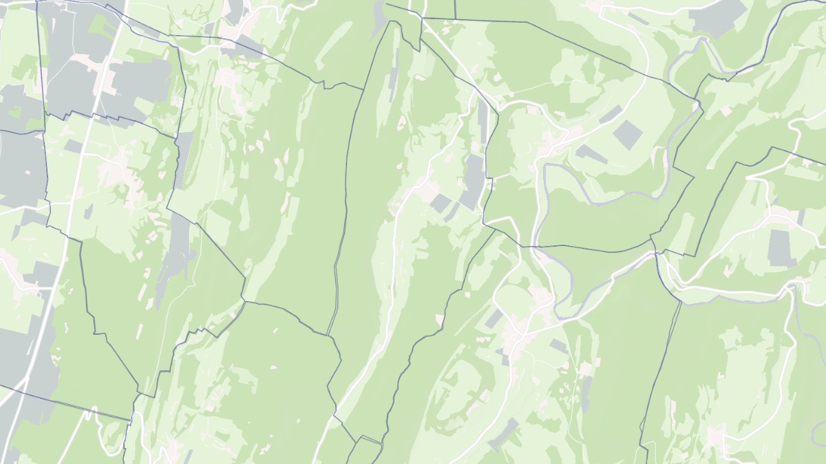 Aperçu cartographique de Bartherans, centré sur la commune