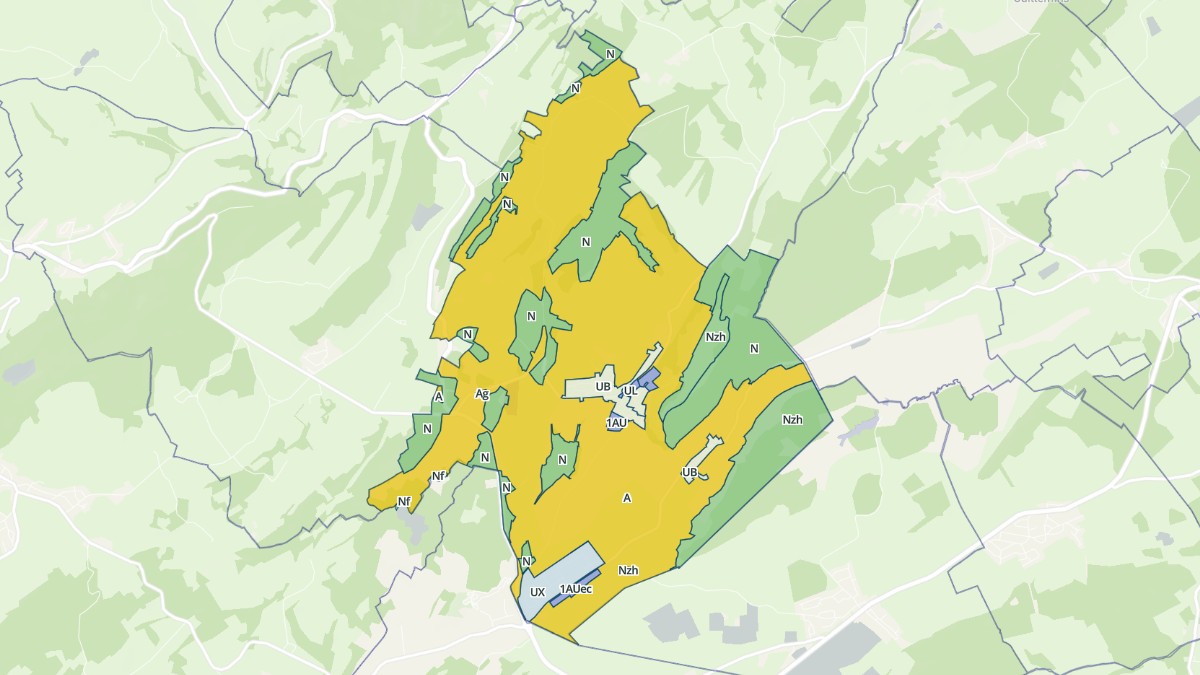 Aperçu cartographique de Le Bélieu, centré sur la commune