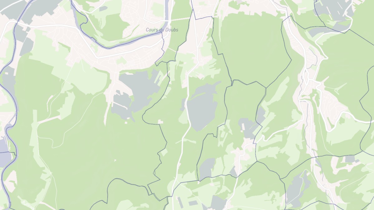 Aperçu cartographique de Bondeval, centré sur la commune