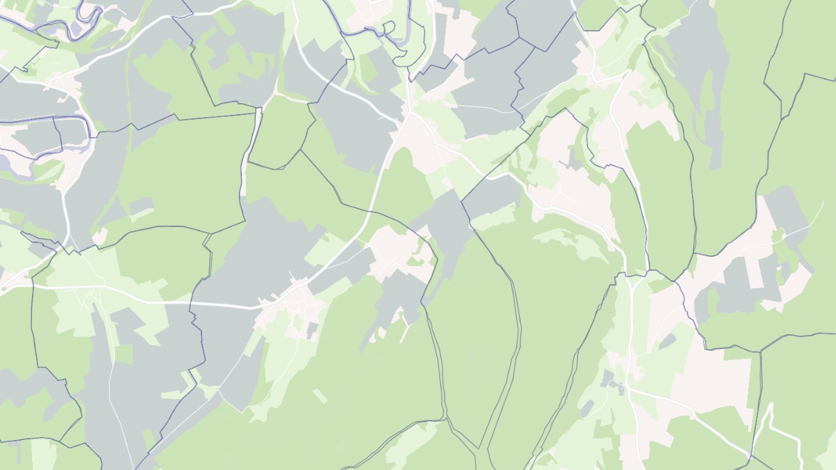 Aperçu cartographique de Cendrey, centré sur la commune