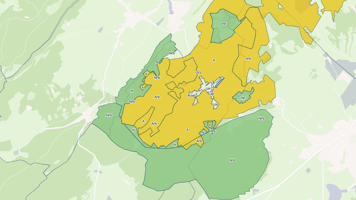 Aperçu cartographique de Courvières, centré sur la commune