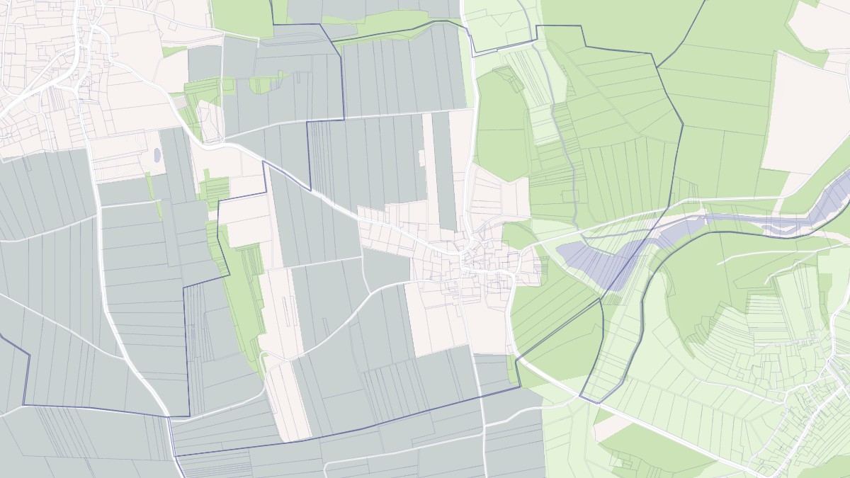 Aperçu cartographique de Échenans, centré sur la commune