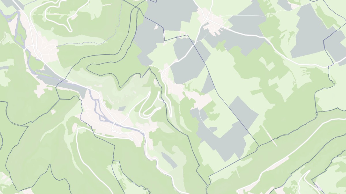 Aperçu cartographique de Échevannes, centré sur la commune