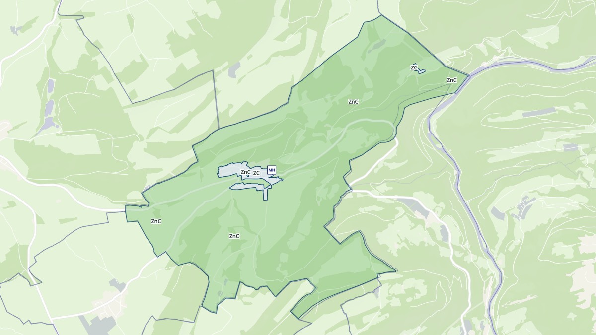 Aperçu cartographique de Fessevillers, centré sur la commune