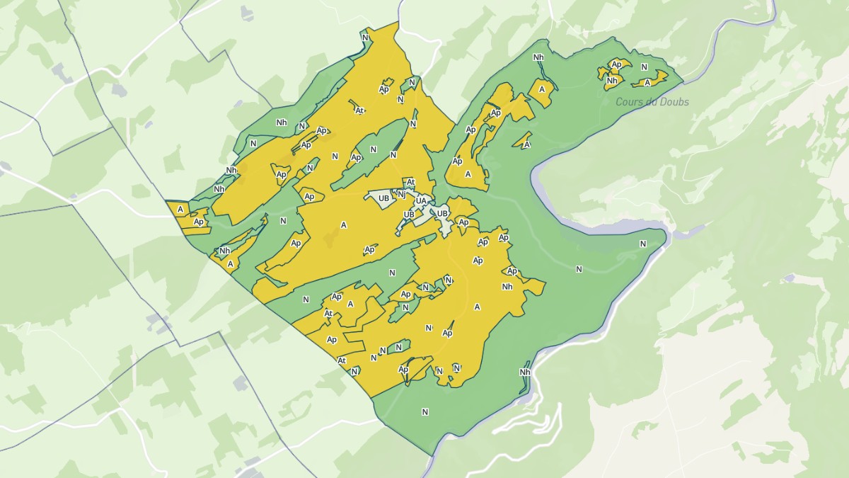 Aperçu cartographique de Fournet-Blancheroche, centré sur la commune