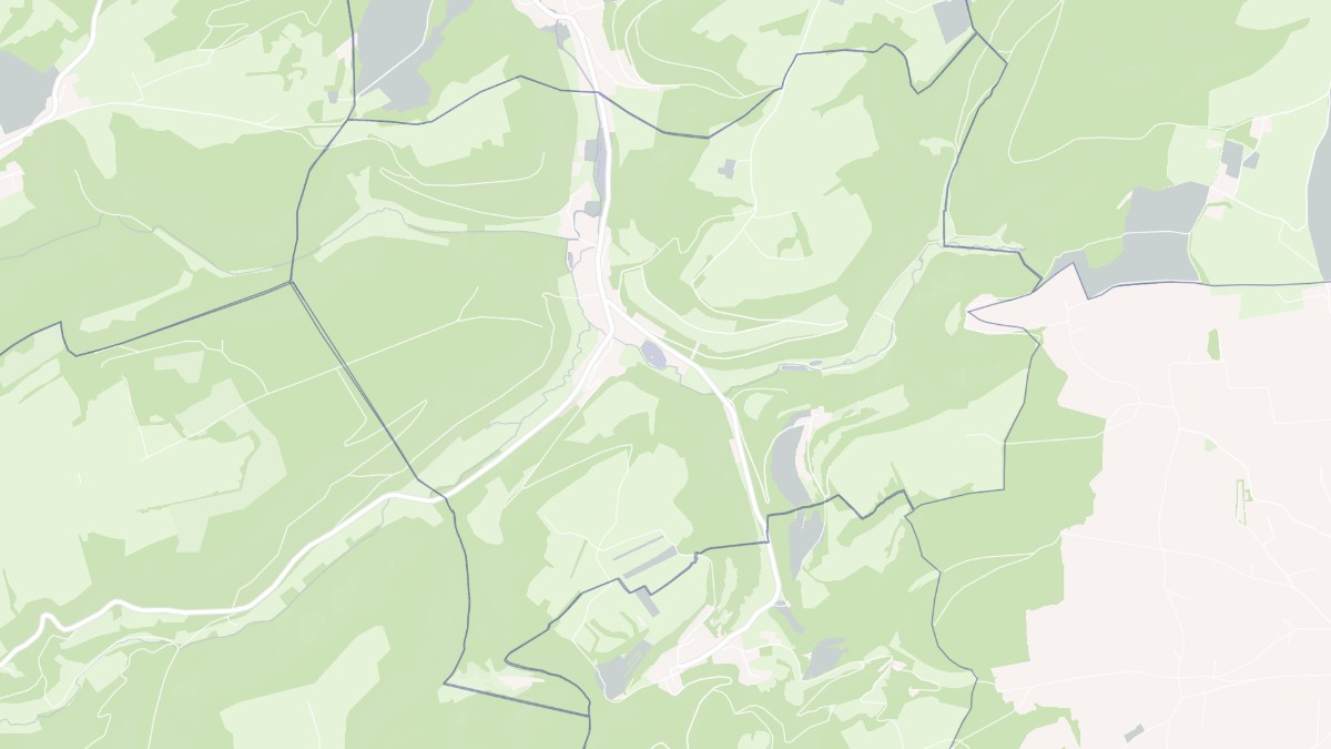 Aperçu cartographique de Glay, centré sur la commune
