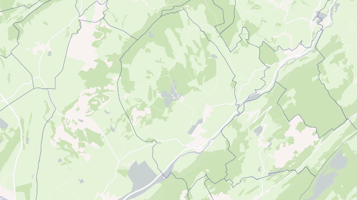 Aperçu cartographique de Maisons-du-Bois-Lièvremont, centré sur la commune