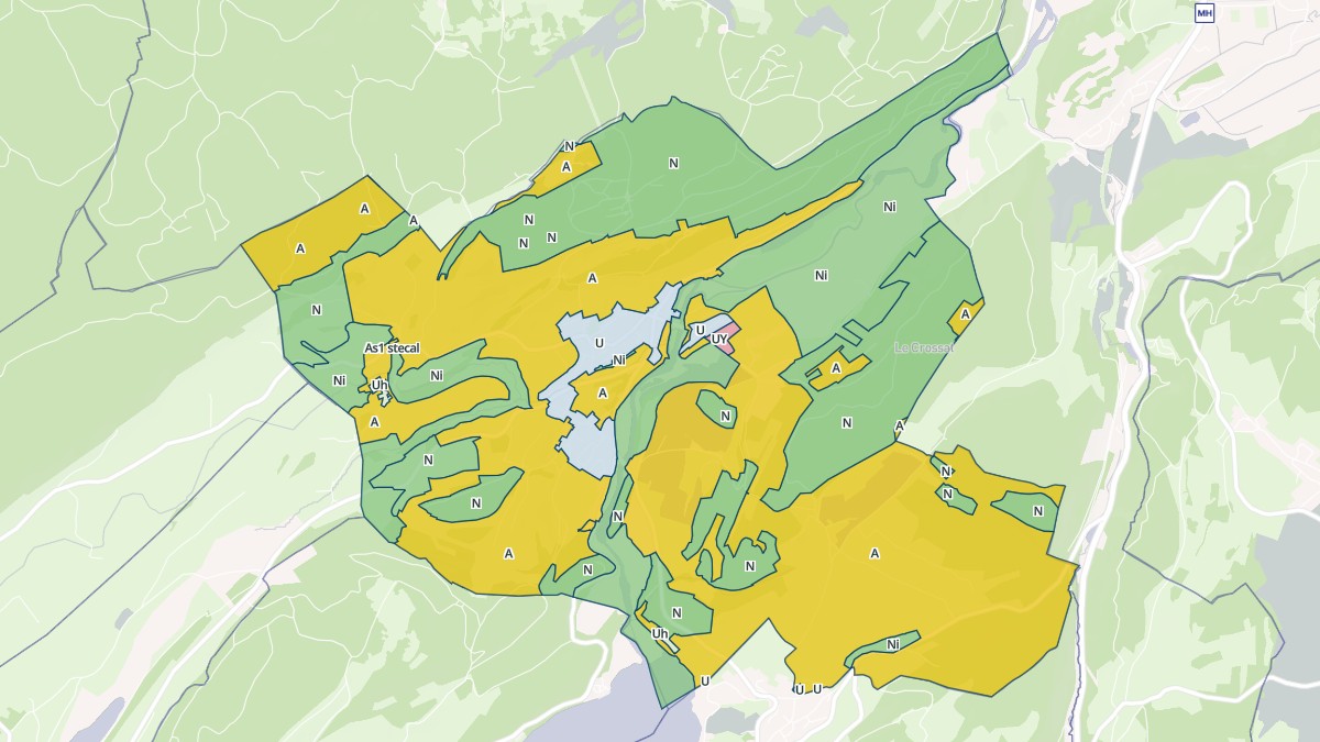 Aperçu cartographique de Oye-et-Pallet, centré sur la commune