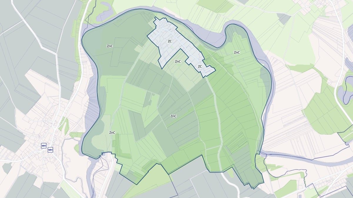 Aperçu cartographique de Palise, centré sur la commune