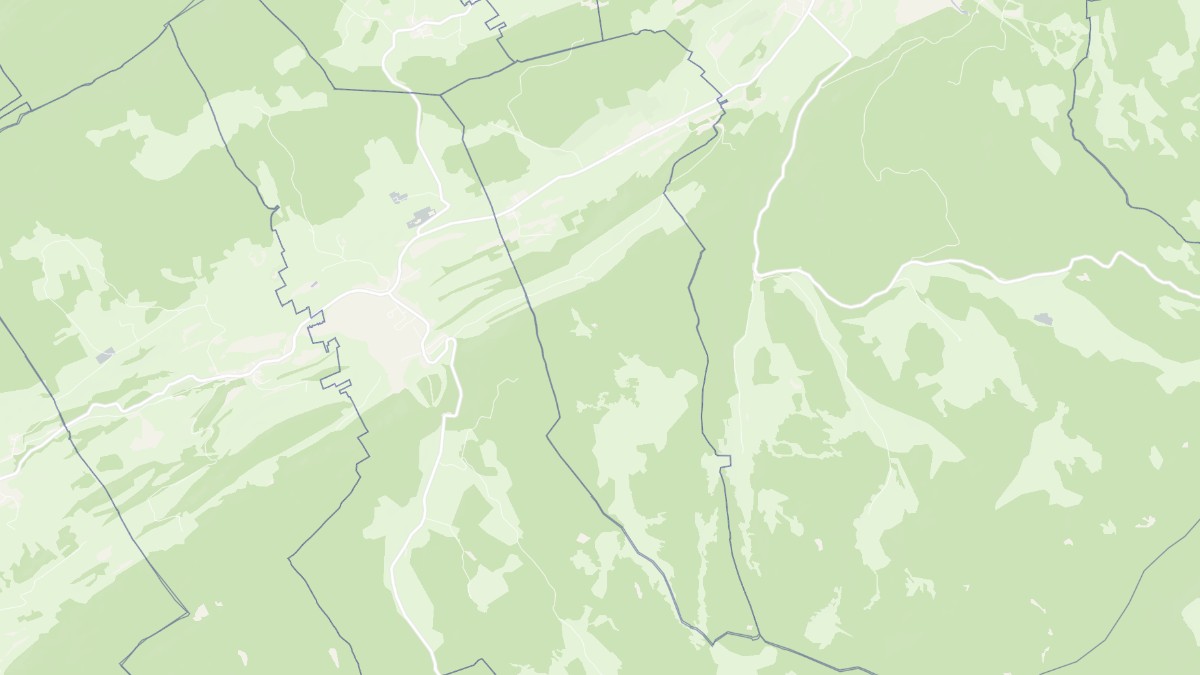 Aperçu cartographique de Petite-Chaux, centré sur la commune