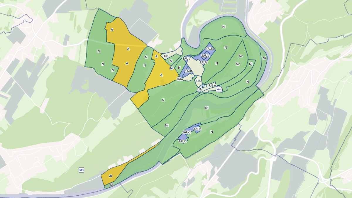 Aperçu cartographique de Rancenay, centré sur la commune