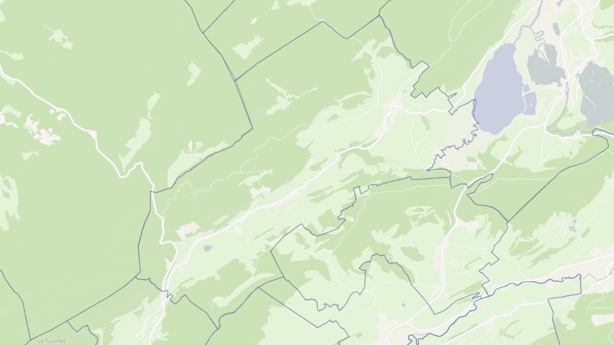 Aperçu cartographique de Remoray-Boujeons, centré sur la commune