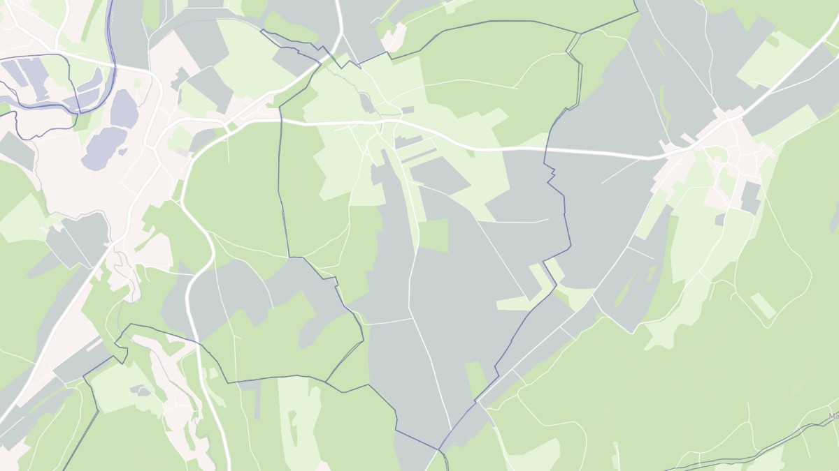 Aperçu cartographique de Rignosot, centré sur la commune