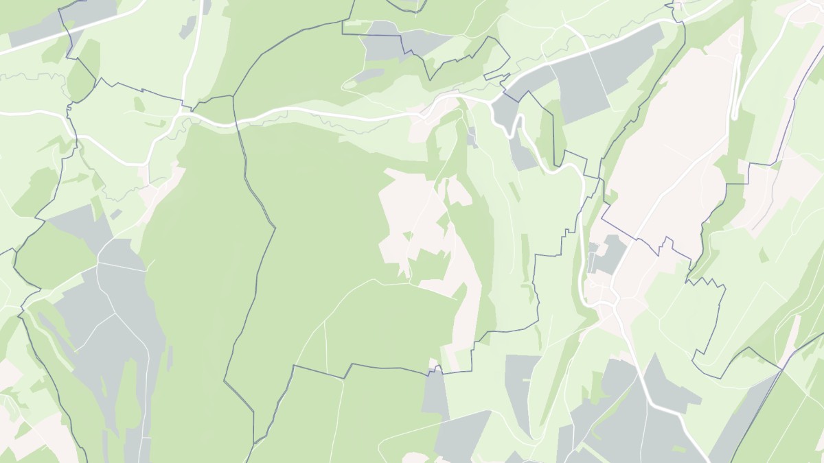 Aperçu cartographique de Rognon, centré sur la commune