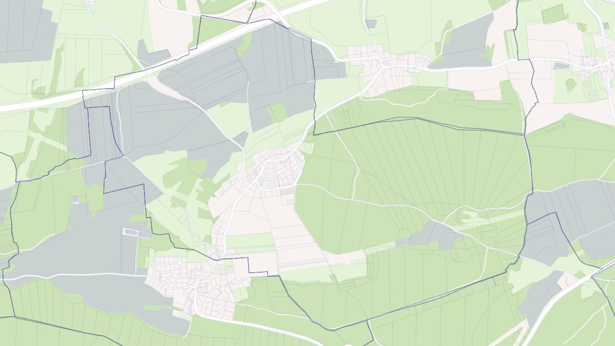 Aperçu cartographique de Saint-Hilaire, centré sur la commune