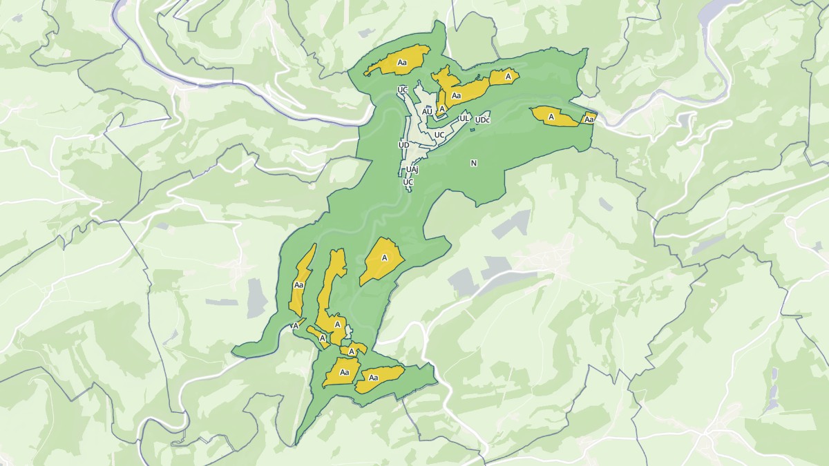 Aperçu cartographique de Saint-Hippolyte, centré sur la commune