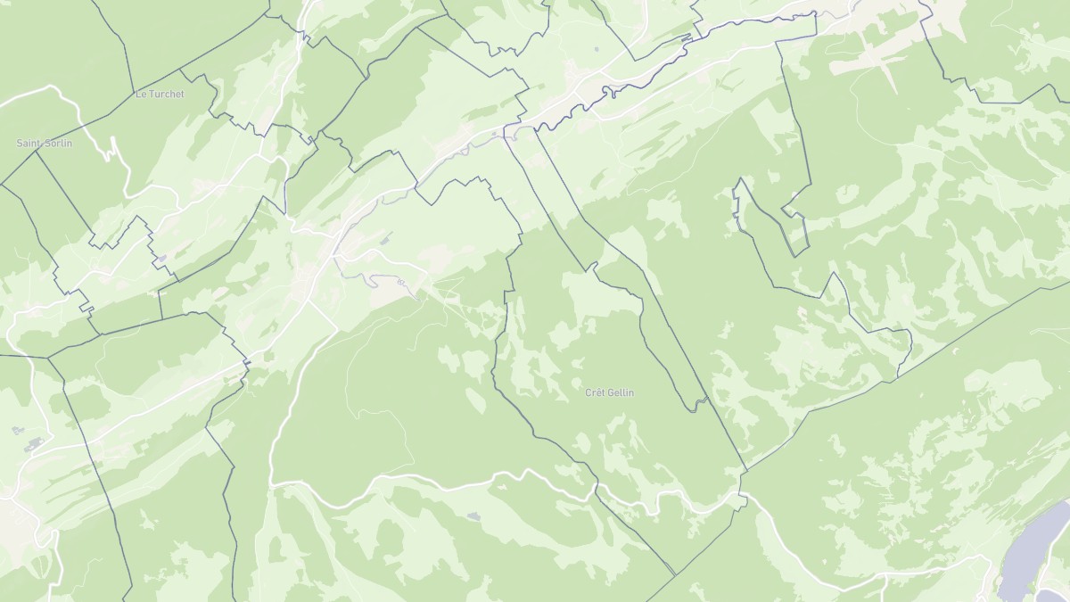 Aperçu cartographique de Sarrageois, centré sur la commune