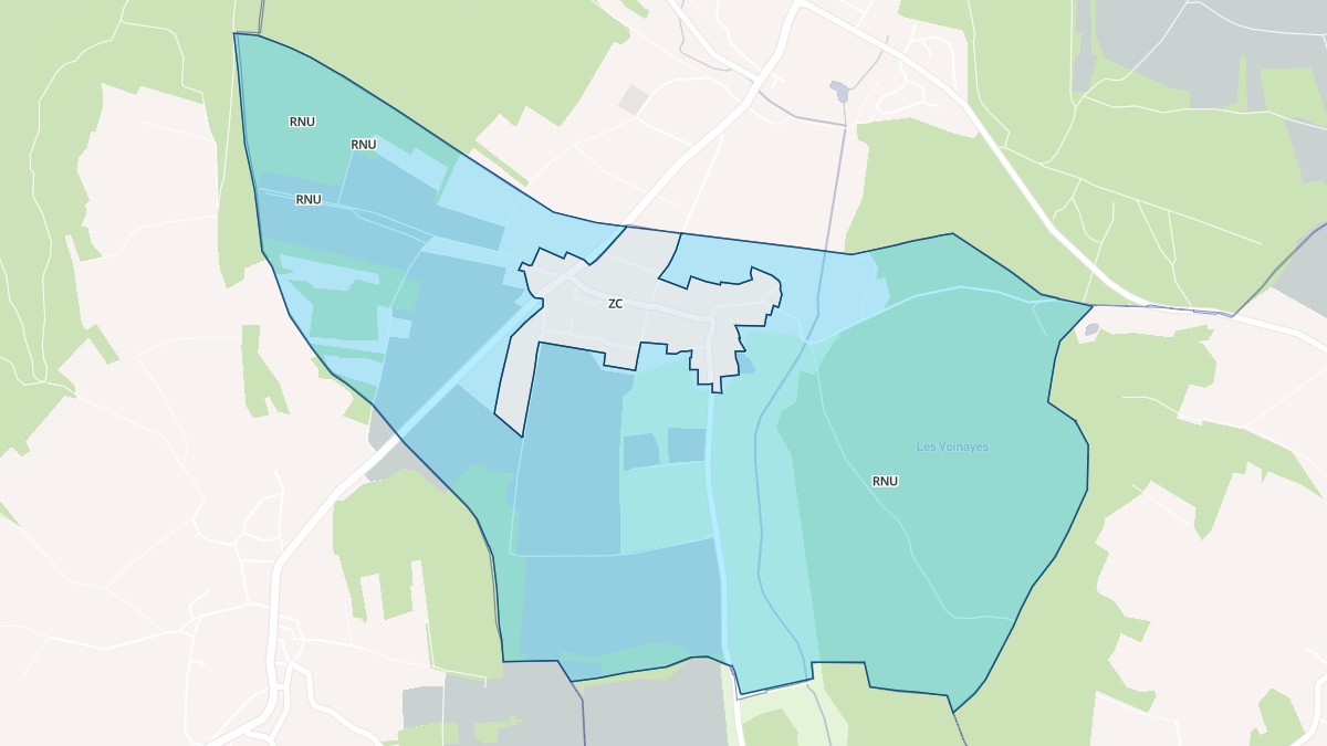 Aperçu cartographique de Semondans, centré sur la commune