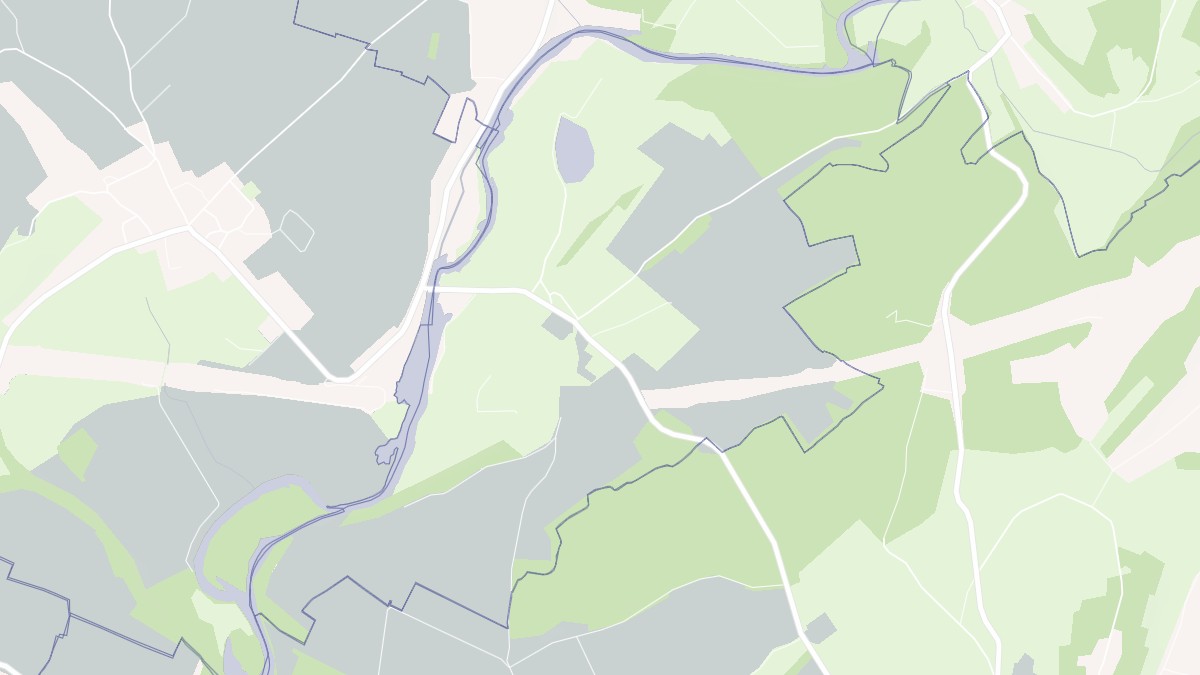 Aperçu cartographique de Tressandans, centré sur la commune
