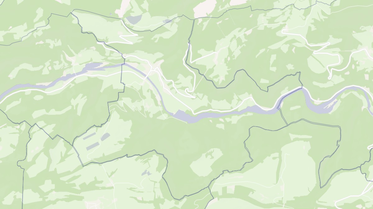 Aperçu cartographique de Vaufrey, centré sur la commune