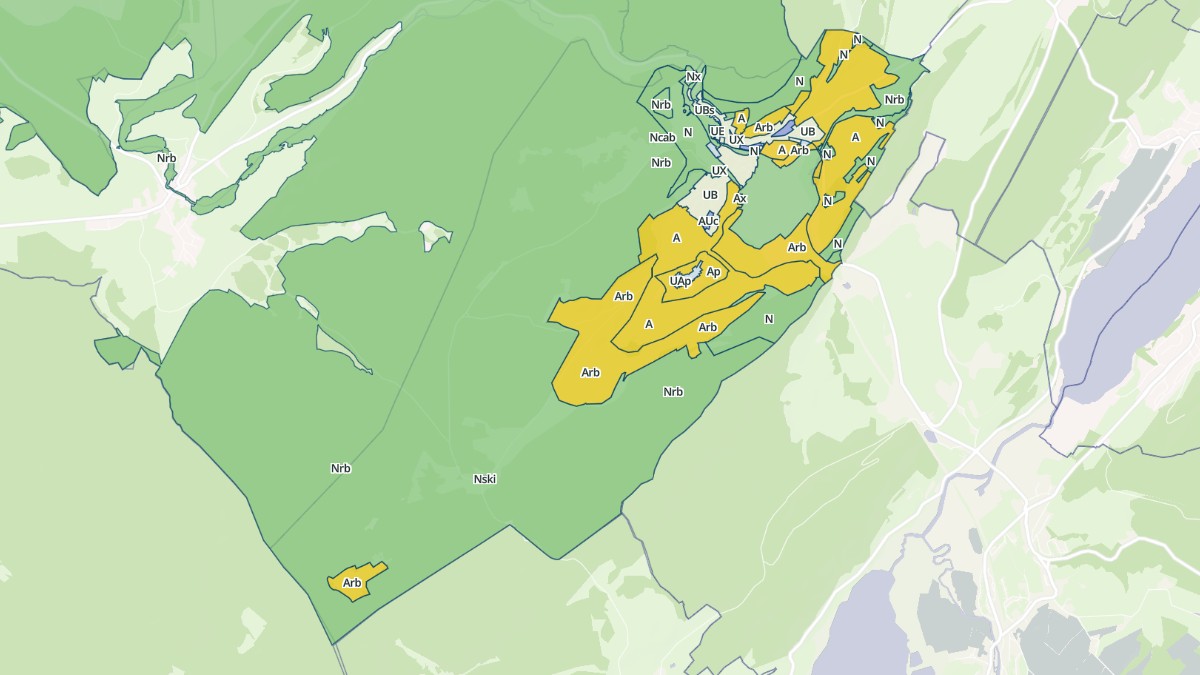 Aperçu cartographique de Vaux-et-Chantegrue, centré sur la commune
