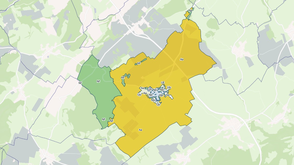 Aperçu cartographique de Vernierfontaine, centré sur la commune