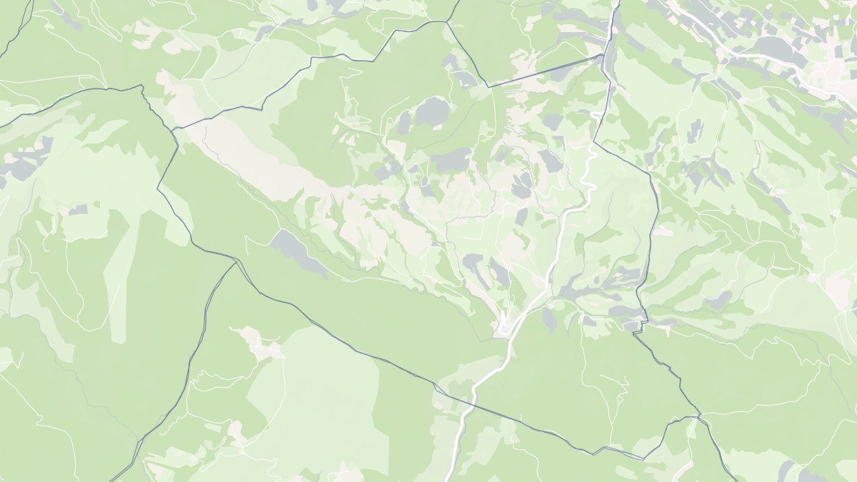 Aperçu cartographique de Aulan, centré sur la commune