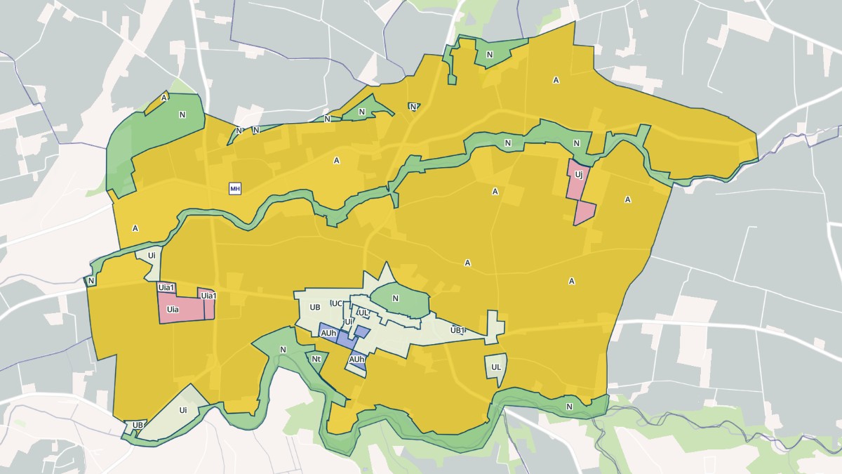 Aperçu cartographique de La Bâtie-Rolland, centré sur la commune