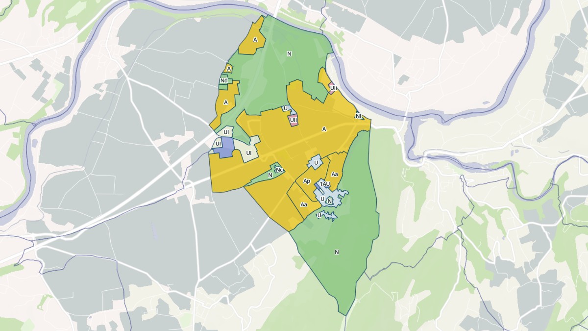 Aperçu cartographique de La Baume-d'Hostun, centré sur la commune