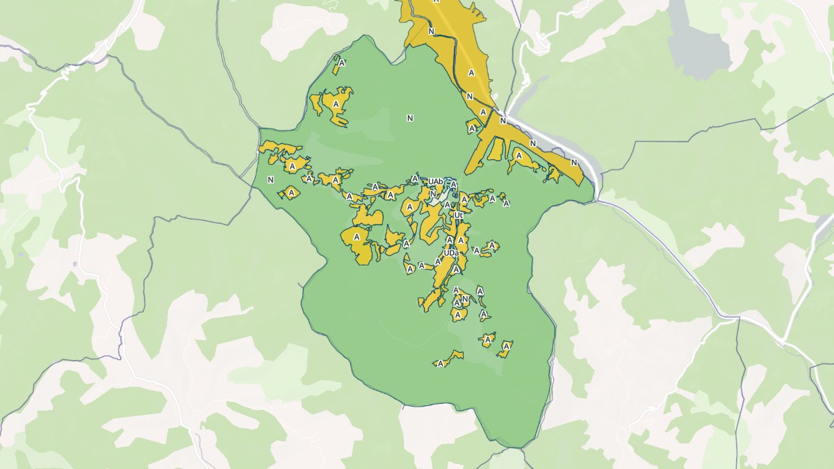 Aperçu cartographique de Beaumont-en-Diois, centré sur la commune