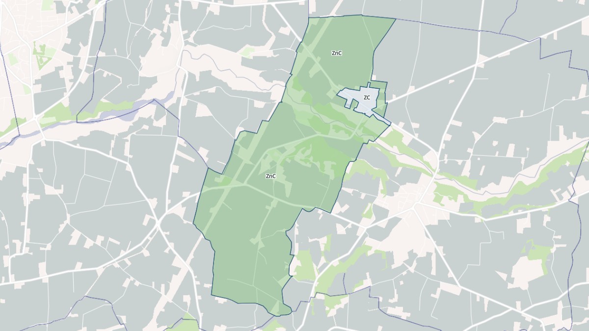 Aperçu cartographique de Bonlieu-sur-Roubion, centré sur la commune