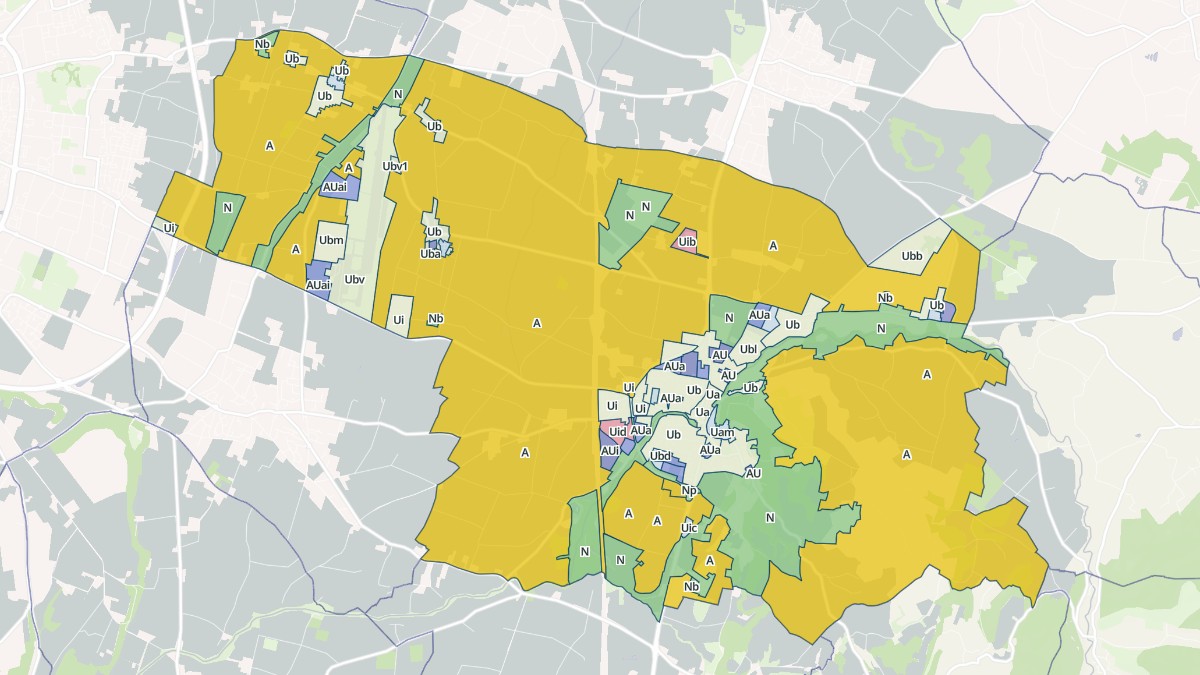 Aperçu cartographique de Chabeuil, centré sur la commune