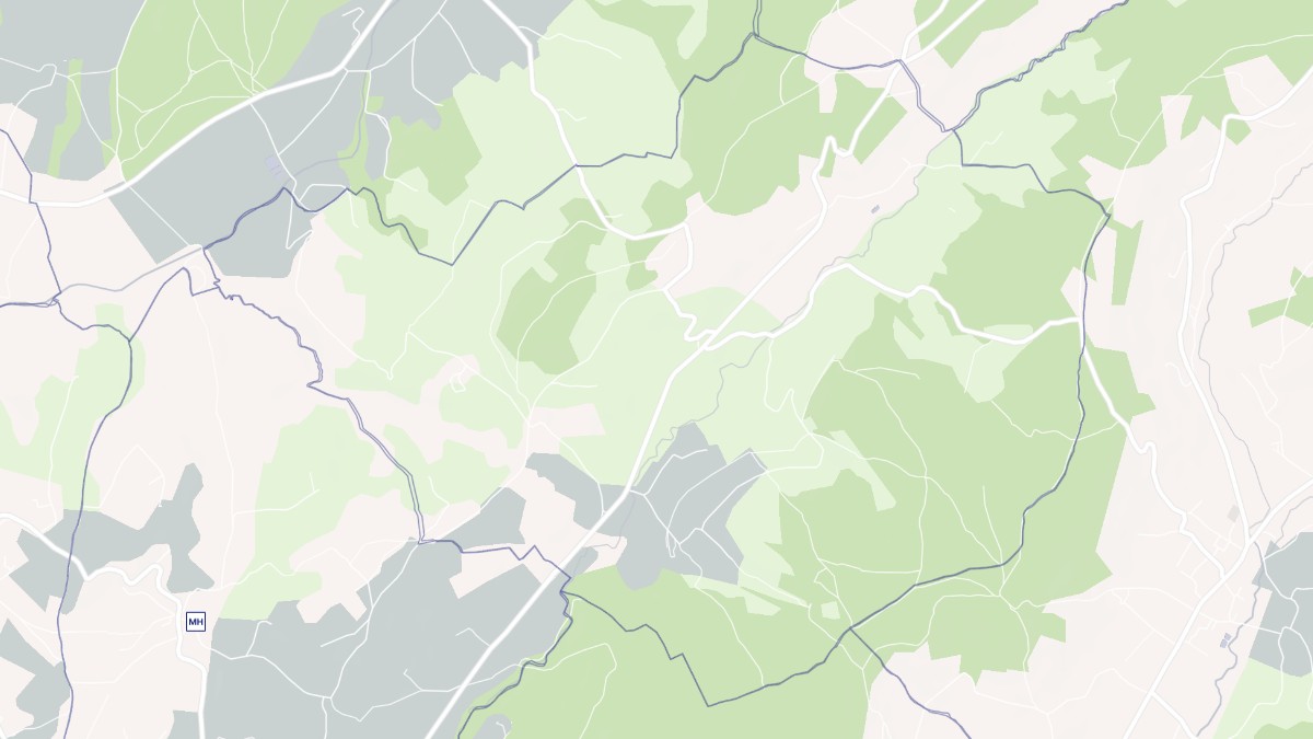 Aperçu cartographique de Le Chalon, centré sur la commune