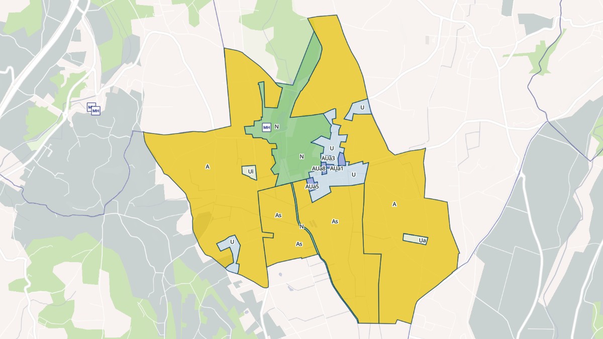 Aperçu cartographique de Chavannes, centré sur la commune