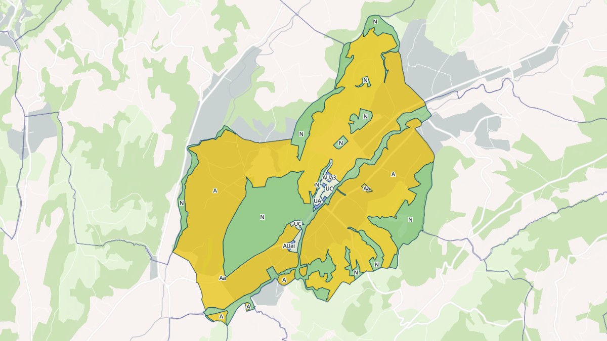 Aperçu cartographique de Crépol, centré sur la commune
