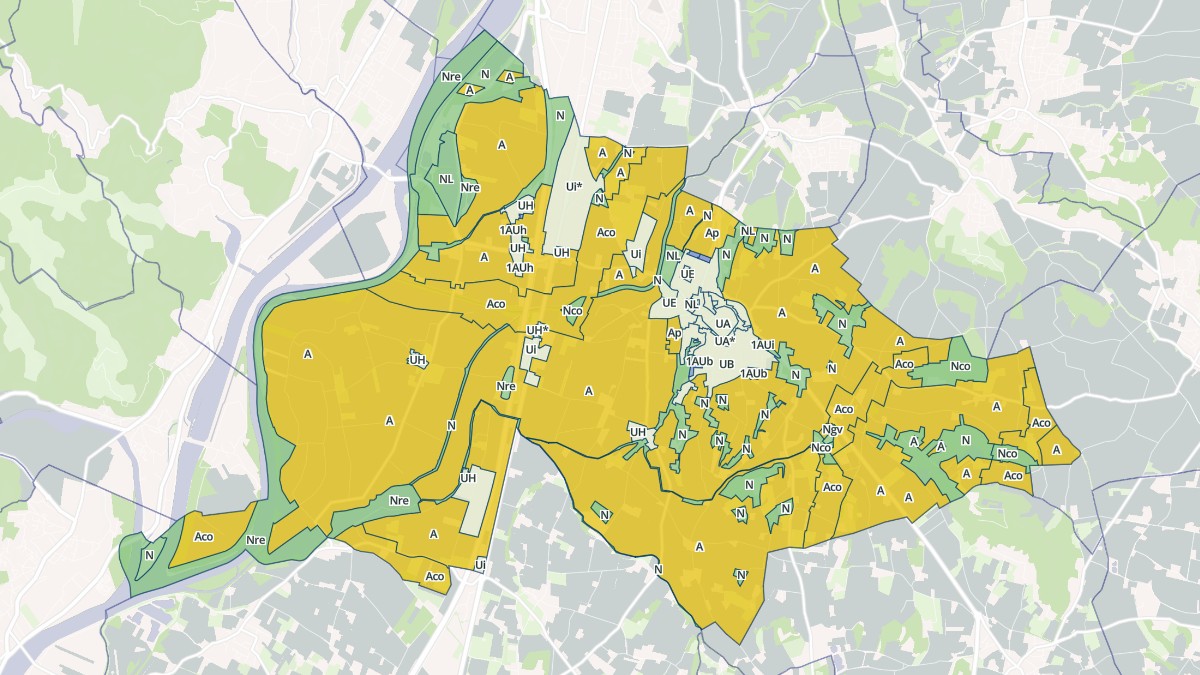 Aperçu cartographique de Étoile-sur-Rhône, centré sur la commune