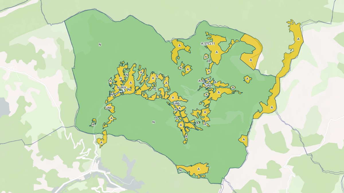 Aperçu cartographique de Val-Maravel, centré sur la commune