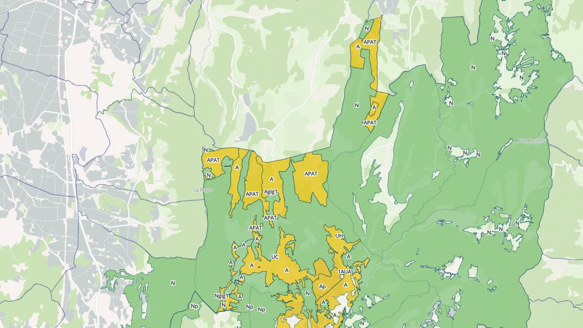 Aperçu cartographique de Gigors-et-Lozeron, centré sur la commune