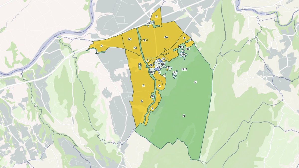 Aperçu cartographique de Hostun, centré sur la commune