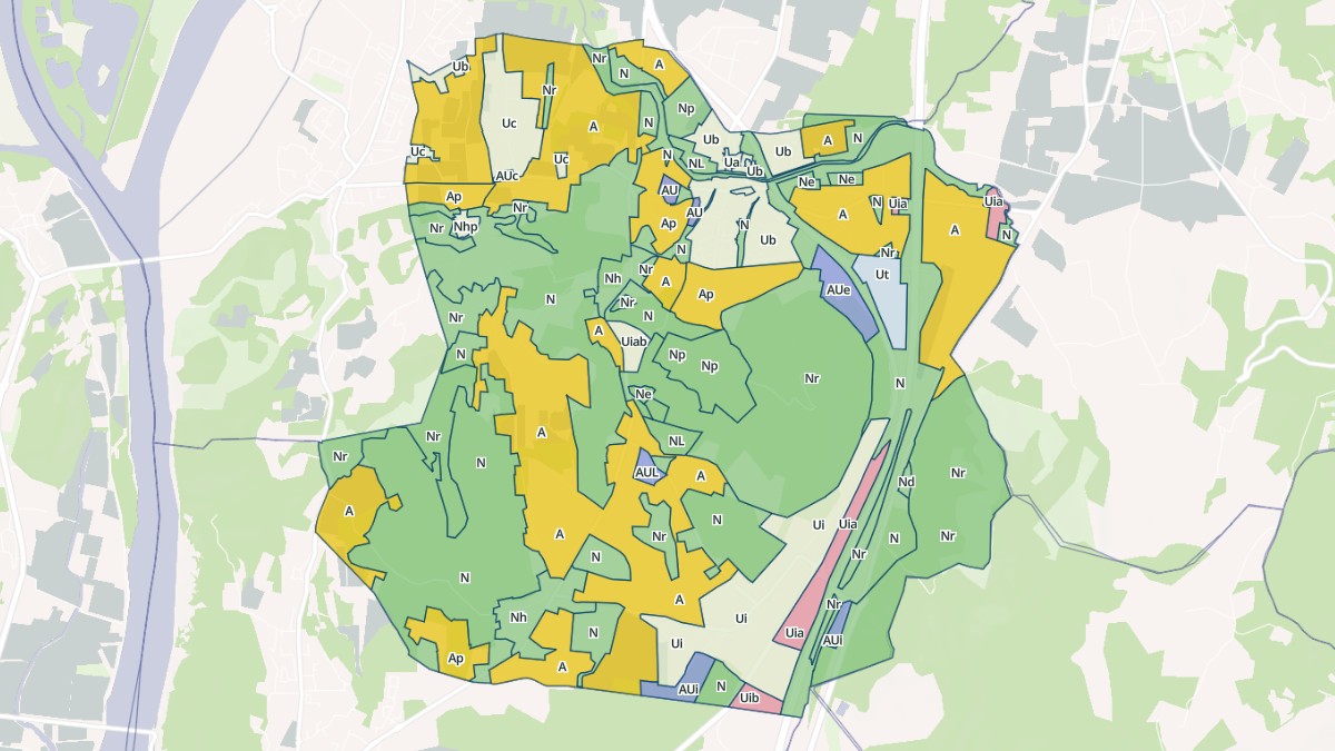 Aperçu cartographique de Malataverne, centré sur la commune