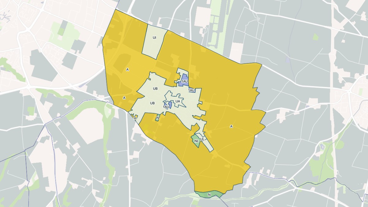 Aperçu cartographique de Malissard, centré sur la commune