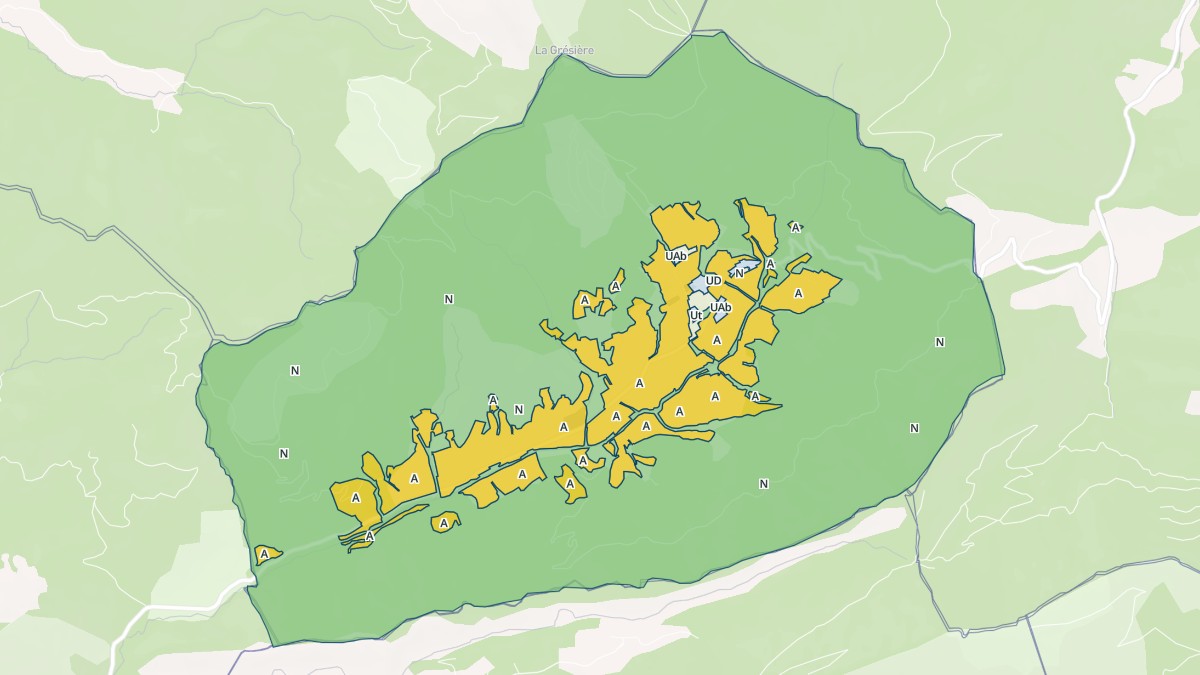 Aperçu cartographique de Miscon, centré sur la commune