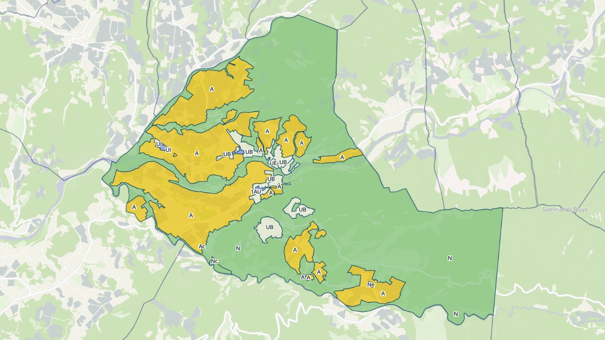 Aperçu cartographique de Mollans-sur-Ouvèze, centré sur la commune