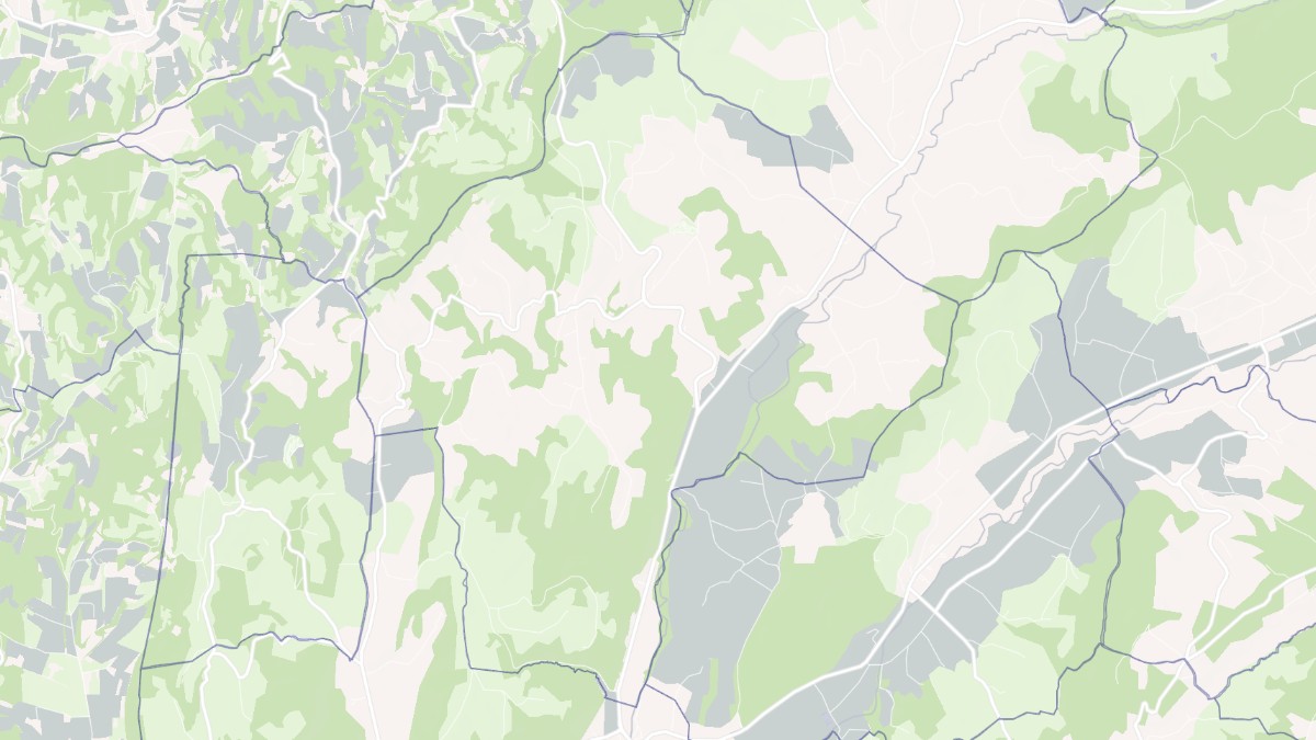 Aperçu cartographique de Montchenu, centré sur la commune