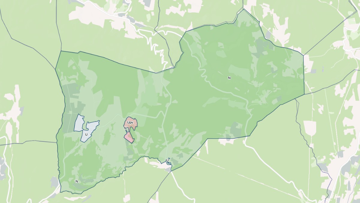 Aperçu cartographique de Montjoyer, centré sur la commune