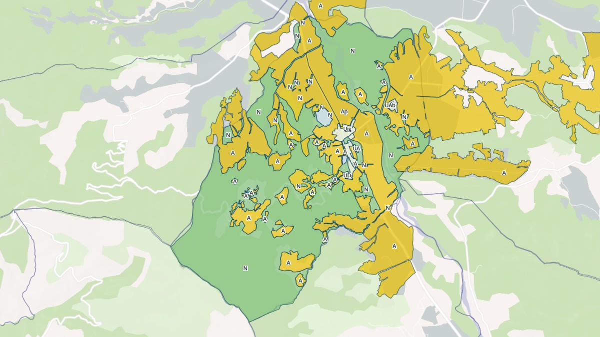 Aperçu cartographique de Recoubeau-Jansac, centré sur la commune