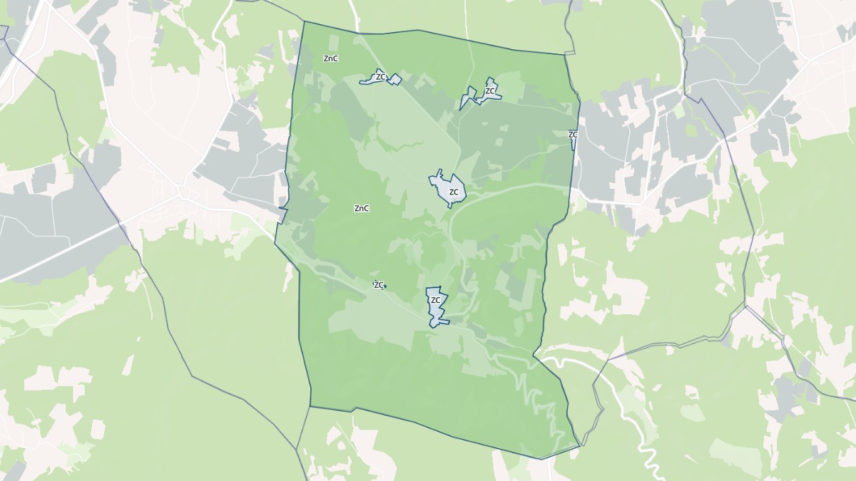 Aperçu cartographique de Rochefort-en-Valdaine, centré sur la commune