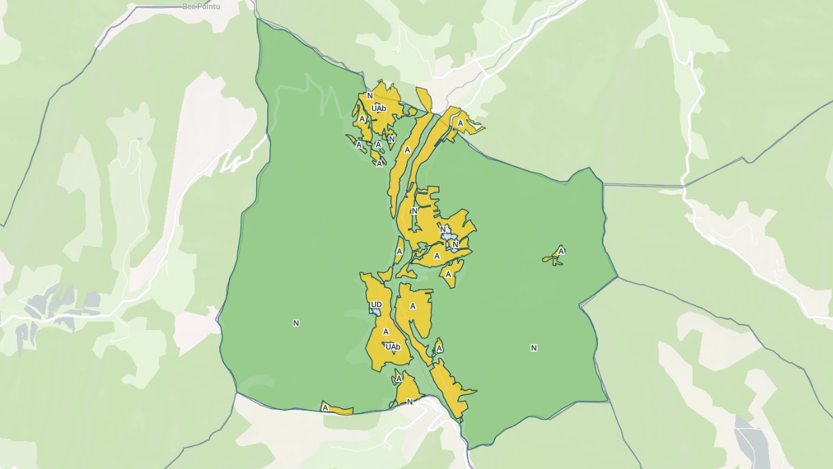 Aperçu cartographique de Saint-Andéol, centré sur la commune